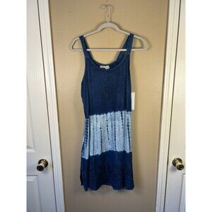 Raya Sun Sundress Ombre Embroidered Mini Summer Boho Hippie Y2K Indie Size L